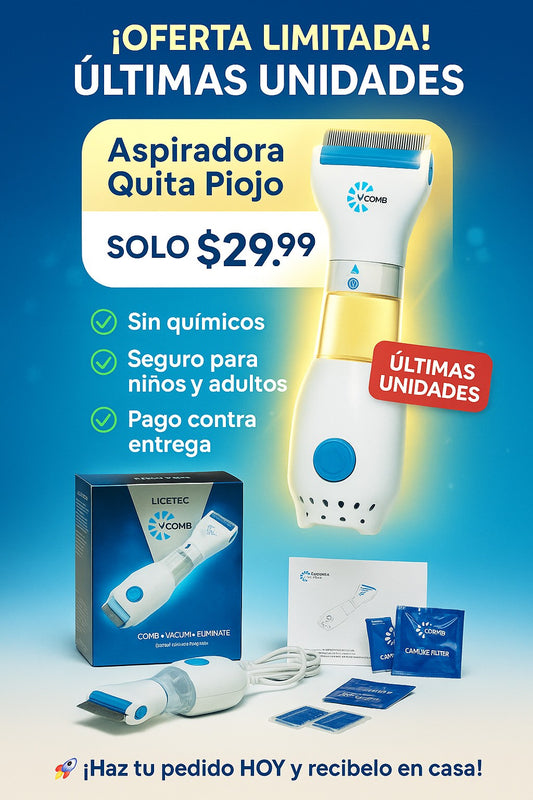 aspiradora de piojos